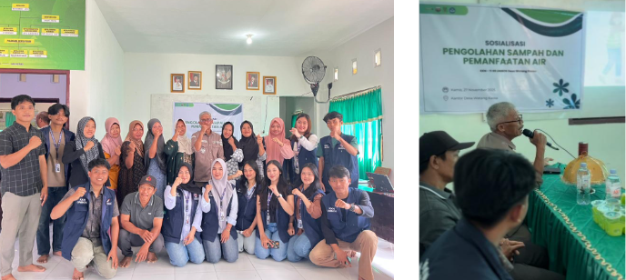 Sosialiasi Pengolahan Sampah dan Pemanfaatan Air